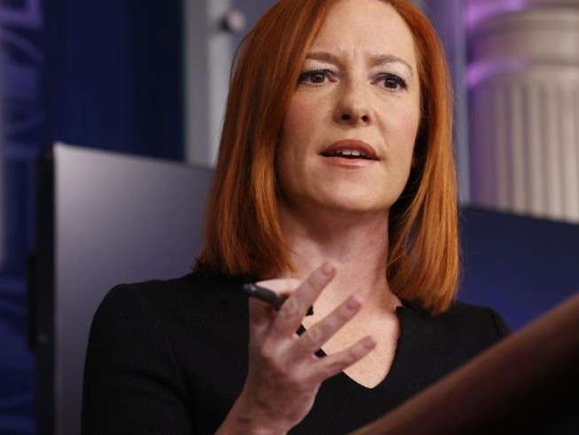Thư ký Báo chí Nhà Trắng Jen Psaki.