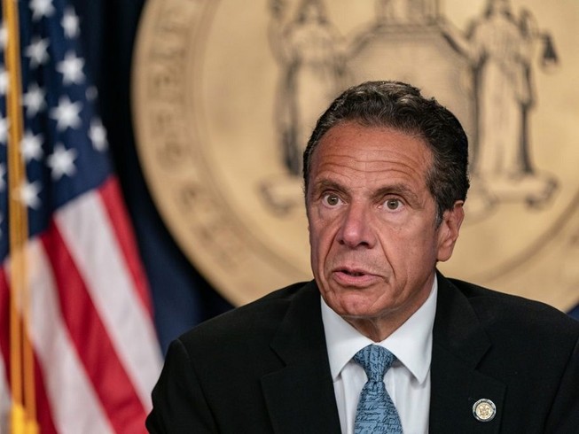 Thống đốc bang New York (Mỹ), ông Andrew Cuomo. Ảnh: GETTY