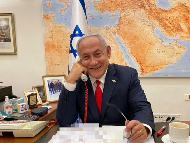 Thủ tướng Israel Benjamin Netanyahu có cuộc điện đàm với Tổng thống Mỹ Joe Biden hôm 17-2.