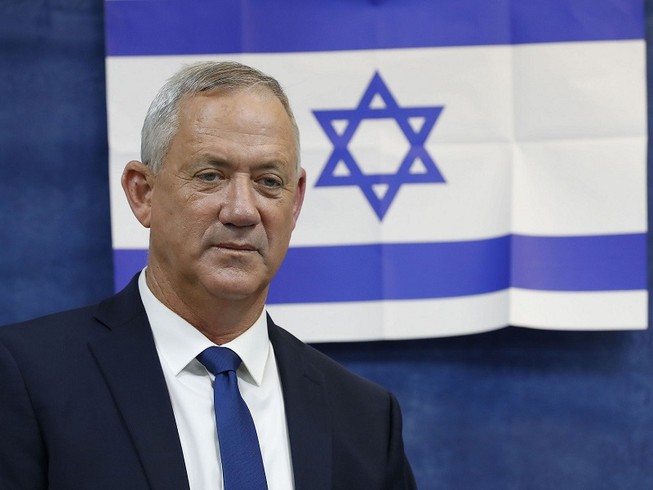 Bộ trưởng Quốc phòng Israel Benny Gantz. Ảnh: GETTY