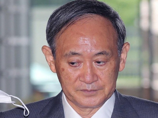 Thủ tướng Nhật Bản Yoshihide Suga. Ảnh: The Yomiuri Shimbun/AFP