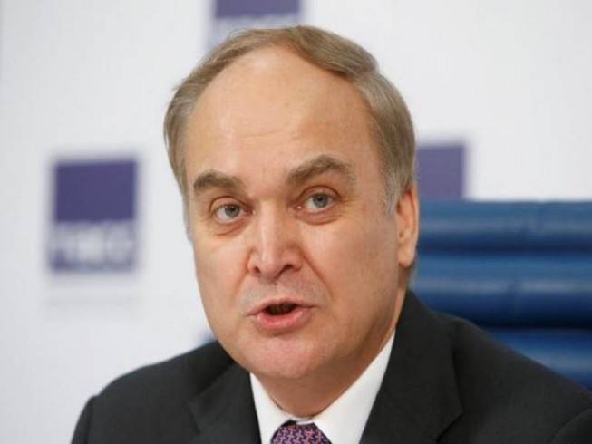 Đại sứ Nga tại Mỹ Anatoly Antonov. Ảnh: REUTERS