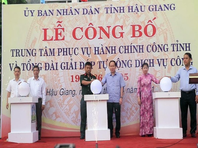 Hậu Giang: Các thủ tục hành chính sẽ được giải quyết tại chỗ