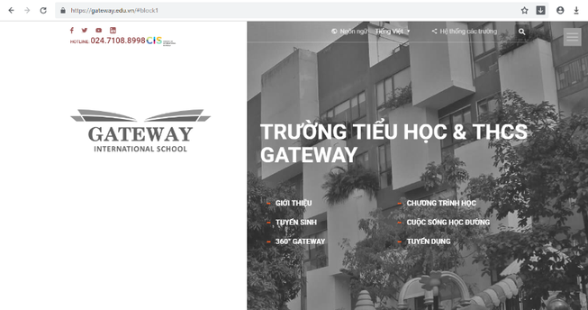 Đâu là tên gọi đúng của trường Gateway?