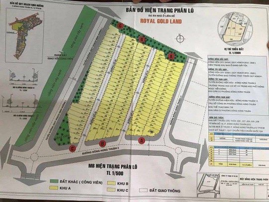 Quận 12 thông báo khẩn về "dự án" Royal Gold Land