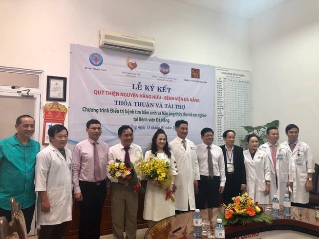 Tiếp nhận quỹ điều trị tim bẩm sinh cho trẻ em nghèo Đà Nẵng