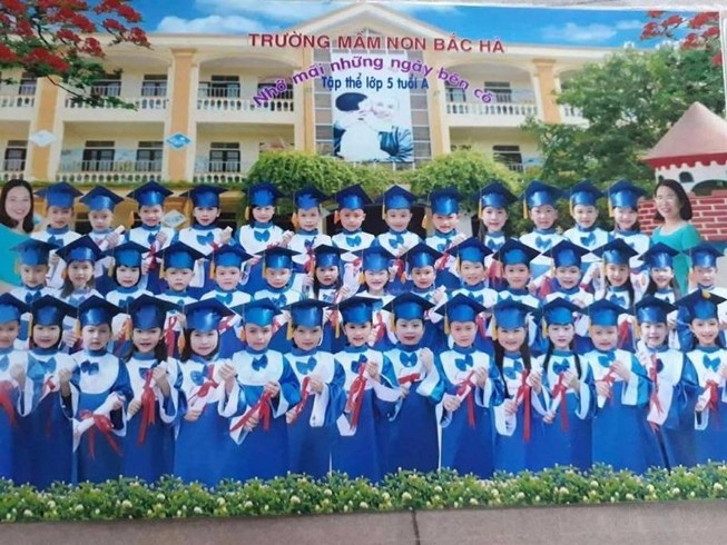Nộp 300.000 đồng nhận... bức ảnh kỷ yếu cắt ghép