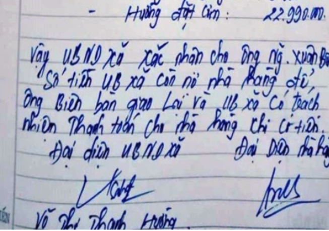 Làm rõ vụ cán bộ xã nợ tiền ăn uống tiếp khách gần trăm triệu