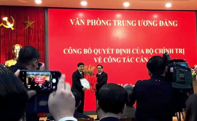 Bí thư Nghệ An làm phó chánh Văn phòng Trung ương Đảng