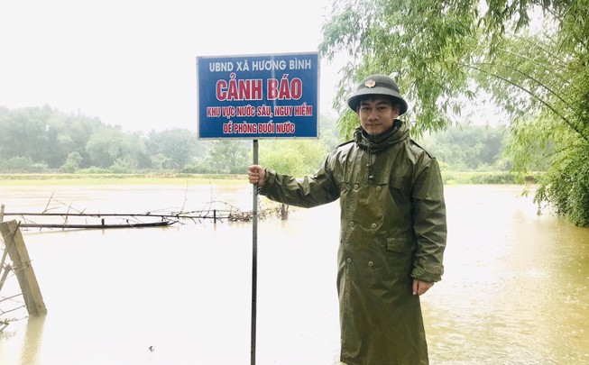 Hà Tĩnh mưa lớn, nhiều nhà bị ngập, lên phương án sơ tán dân