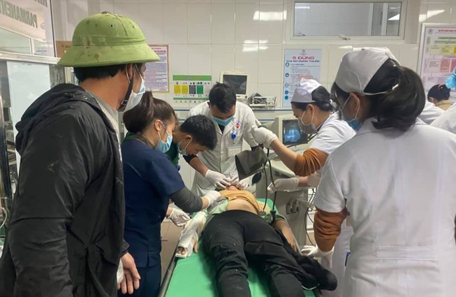 Tai nạn tại công trình xây dựng Sở Tài chính tỉnh Nghệ An