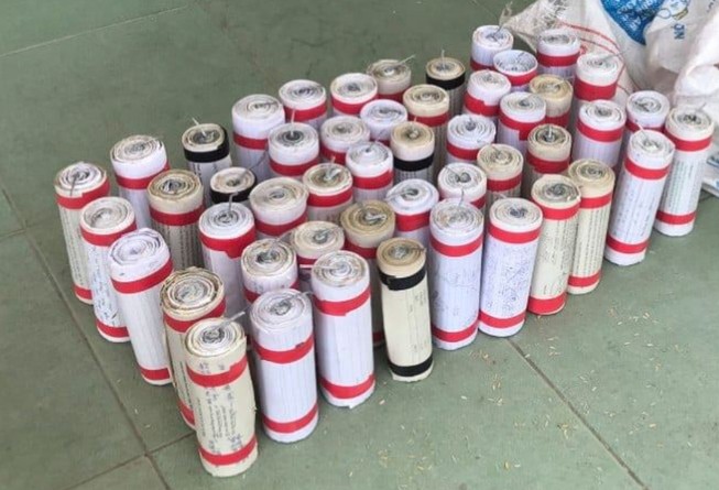 Thiếu niên 15 tuổi bị nổ nát bàn tay nghi do sản xuất pháo