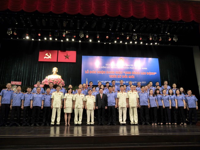 VKSND TP.HCM đón nhận danh hiệu Anh hùng Lao động