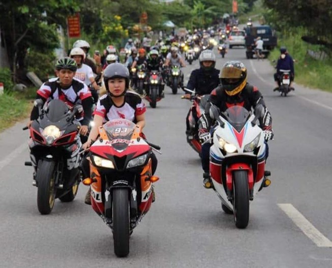 500 mô tô khủng tụ hội ở TP Cần Thơ