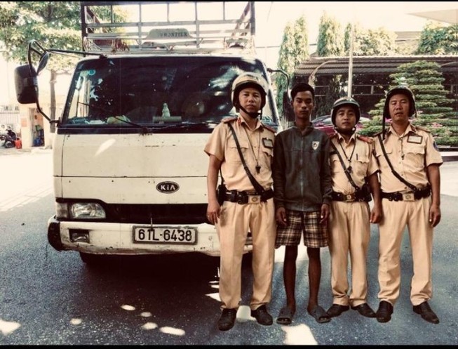 TP.HCM: CSGT Phú Lâm bắt kẻ trộm ô tô
