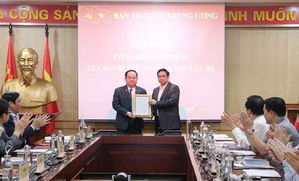 Ban bí thư bổ nhiệm thêm phó Ban tổ chức Trung ương