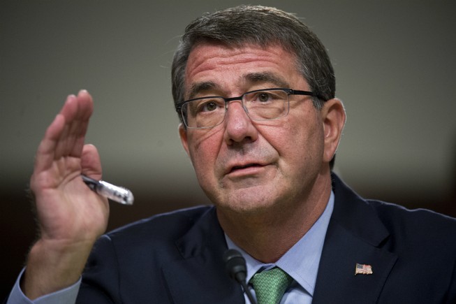 Ashton Carter: 'Mỹ sẽ tuần tra biển Đông trở lại'