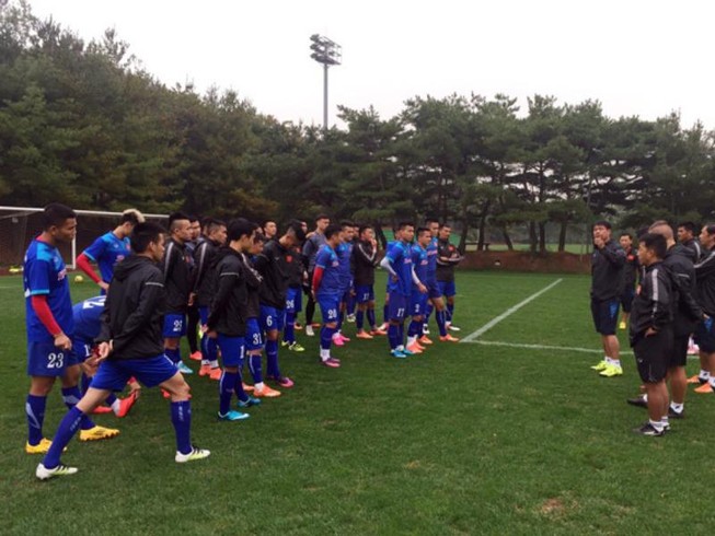 Đội tuyển Việt Nam hòa sinh viên Đại học Jeonju 1-1