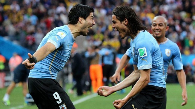 Suarez và Cavani sẽ vùi dập Ai Cập, hãy chọn Uruguay!