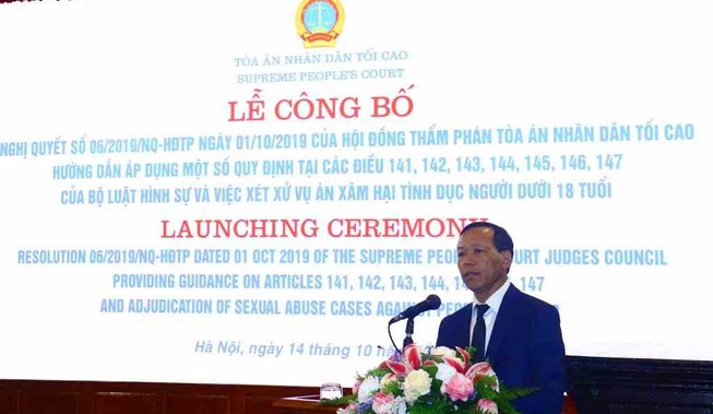 Nghị quyết quan trọng của Hội đồng Thẩm phán TAND Tối cao