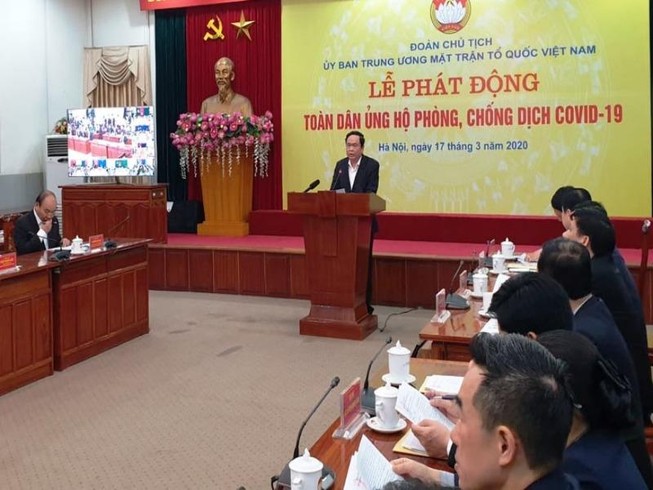Phòng, chống COVID-19: Mặt trận ra lời kêu gọi toàn dân ủng hộ