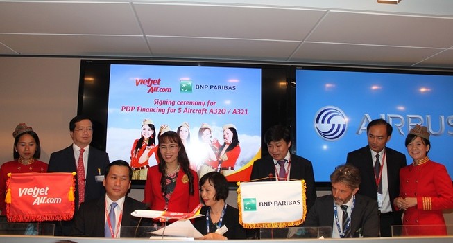 Vietjet chi gần 700 triệu USD mua 6 máy bay mới