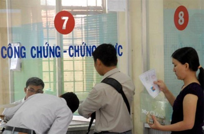 Chưa chuyển Phòng công chứng thành VP công chứng