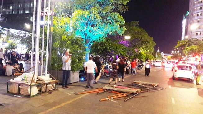 Sáng mai, cấm phương tiện lưu thông trên đường Lê Thánh Tôn