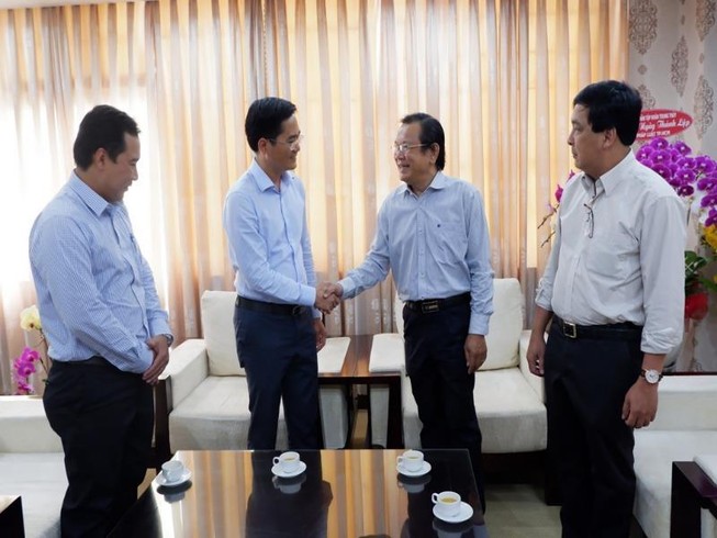 Sở GTVT chúc mừng báo Pháp Luật TP.HCM nhân ngày thành lập