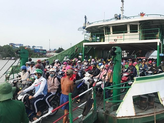 Mức phí cao nhất qua phà Bình Khánh, Cát Lái là 232.000 đồng