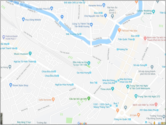 Chú ý khi lưu thông quanh ga Sài Gòn