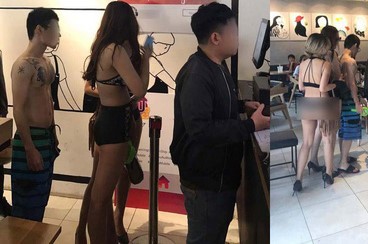 Miễn phí cho khách mặc bikini, quán trà sữa bị phạt