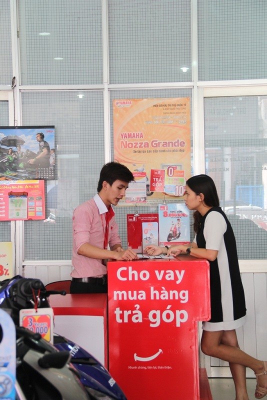 Home Credit cho vay trả góp mua xe máy lãi suất 0%