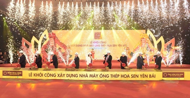 Hoa Sen: dự án thép hơn 1.000 tỉ đồng ở Yên Bái