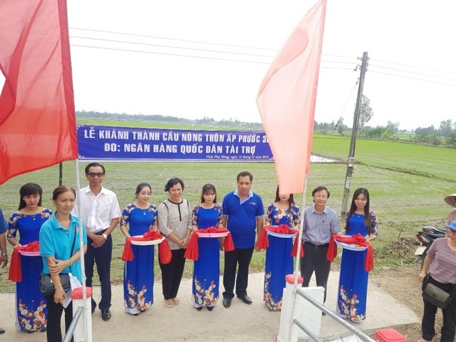 NCB tặng nhà, tài trợ xây cầu ở ĐBSCL