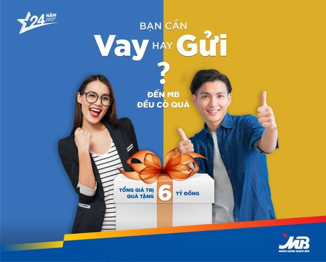 MB: 'Sinh nhật vàng, ngàn quà tặng'