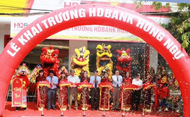 Khai trương HDBank Hồng Ngự - Đồng Tháp
