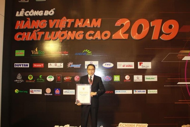 Vedan được vinh danh Hàng Việt Nam chất lượng cao 2019