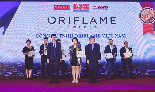 Oriflame: Top 100 sản phẩm dịch vụ Tin & dùng Việt Nam