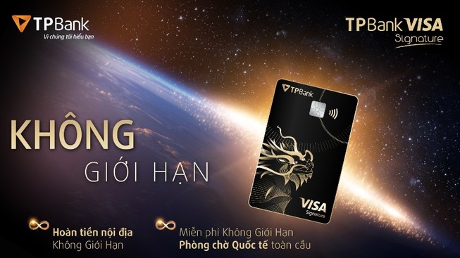 TPBank Visa Signature: Hoàn tiền trọn đời
