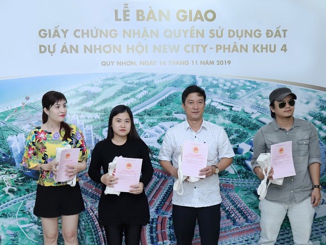 Nhơn Hội New City hấp dẫn vì sớm bàn giao sổ đỏ
