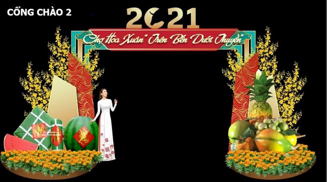 TP.HCM: Rực rỡ Chợ Hoa Xuân ‘Trên bến dưới thuyền’