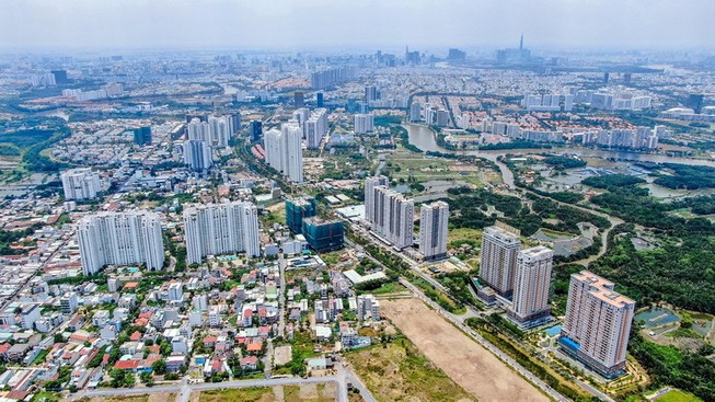 Bất động sản khu Nam nóng dần theo lộ trình lên quận Nhà Bè
