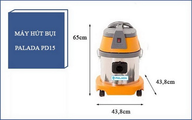 5 mẫu máy hút bụi công nghiệp 1500 W được ưa chuộng nhất