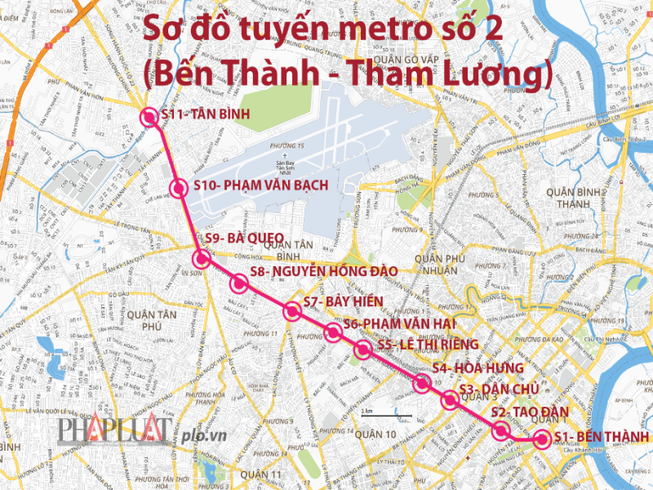 Đề nghị gia hạn thời gian giải ngân dự án metro số 2