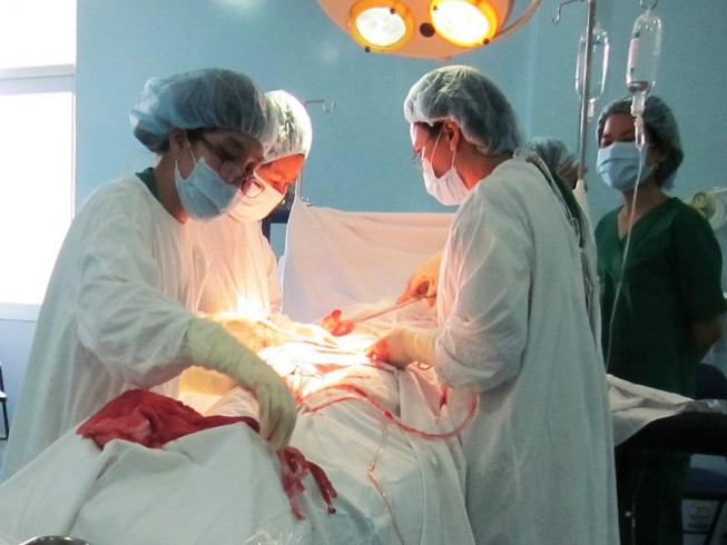 BV Củ Chi cứu sản phụ vỡ thai ngoài tử cung