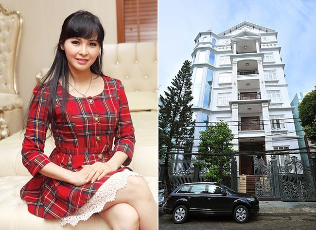 Biệt thự 100 tỷ xa hoa tráng lệ của ca sĩ Trang Nhung