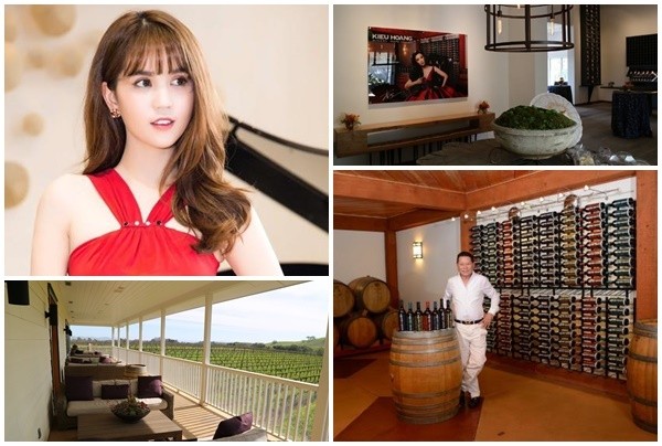 Biệt thự giữa vườn nho của người yêu Ngọc Trinh