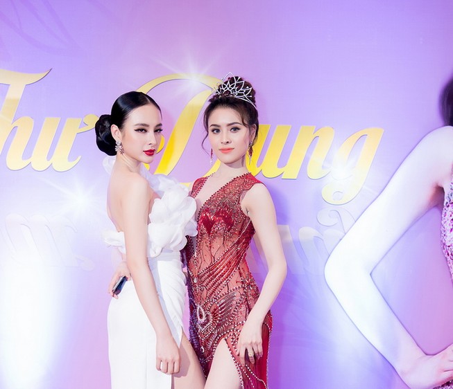 Ngắm hoa hậu sắc đẹp hoàn mỹ toàn cầu Thư Dung