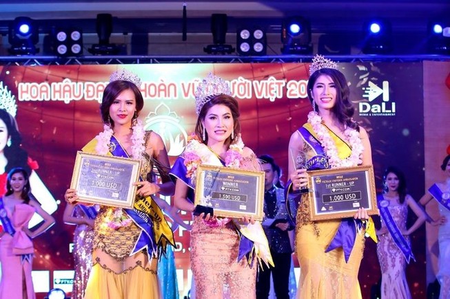 Mai Thị Ngọc Hiệp đăng quang Hoa hậu Đại sứ Hoàn vũ người Việt